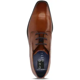 Bugatti Herren Businessschuhe, Männer Business Schnürer,Schnuerschuhe,Schnuerer,straßenschuhe,Strassenschuhe,Schnuerung,Cognac (6300),41 EU / 7 UK