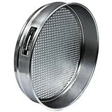 INTCHE Schottersieb R30 cm Blende 0.075-37,5 mm Standard Labortest Sieb Square Loch Sieb Steinsieb (Color : 31.5mm)