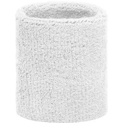 Frottee Armschweißband - Farbe weiß - Größe one size