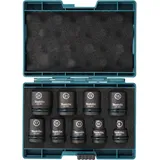 Makita Steckschlüssel-Set E-16564 9-tlg. 1/2"