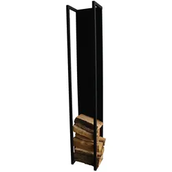 Spinder Cubic Fire Holzlager Stahl Schwarz