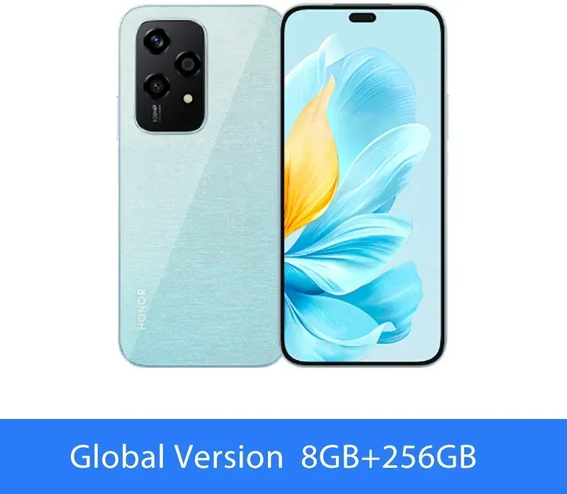 Neue globale Version HONOR 200 Lite 5G Smartphone MediaTek Dimensity 6080 108MP Hauptkamera 4500 mAh Akku 6,7