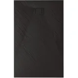 Idralite DUSCHTASSE DUSCHWANNE 130X90CM RECHTECKIG ANTHRAZITFARBE FLACH STEIN EFFEKT SMC
