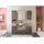 xonox.home Mason Hochschrank 37 x 190 cm Basalt grau Holz