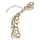 URBAN CLASSICS Ring Layering Necklace Goldfarben / Gold