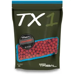 Boilies Shimano Bait TX1 Strawberry 5kg ROT|ROT|ROT 5kg