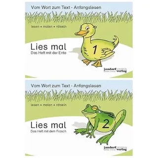 Lies mal - Hefte 1 und 2 (Paket): Vom Wort zum Text - Anfangslesen