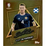 Topps SCO SP - Scott McTominay - Star Player - Gold Signiture - 2024