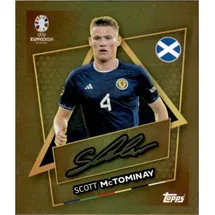Topps SCO SP - Scott McTominay - Star Player - Gold Signiture - 2024