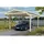 SKANHOLZ Carport Westerwald 3,62 x 6,48 m unbehandelt inkl. Pfostenanker