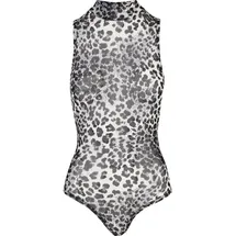 URBAN CLASSICS Ladies Sleeveless Mesh Body - Bunt