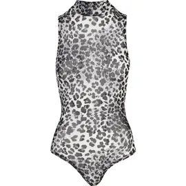 URBAN CLASSICS Ladies Sleeveless Mesh Body - Bunt