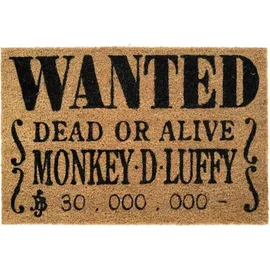Grupo Erik One Piece Wanted Monkey D Luffy Fuß matte - Beige