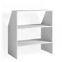 Vicco Bücherregal 90 x 100 x 50 cm Weiß