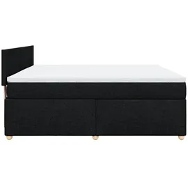 vidaXL Boxspringbett 180 x 200 cm Schwarz