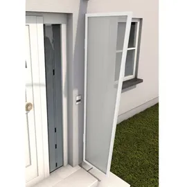 Gutta Seitenblende B1/PC 200 x 60 cm klar/weiß
