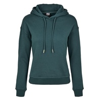 URBAN CLASSICS Kapuzenpullover Ladies Hoody hoodie, bottlegreen, S