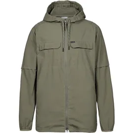 Columbia Skien Valley Hooded Shirt stone green,
