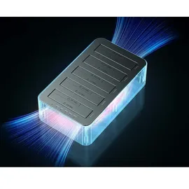 ORICO Dockingstation für 2.5" / 3.5" HDD / SSD, 5Gbps, USB-C USB-C/A mit Klonfunktion Schwarz