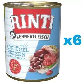 Rinti Kennerfleisch Geflügelherzen 12 x 400 g