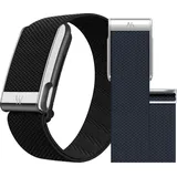 WHOOP MG Life Schwarz Mitgliedschaft 1 Jahr + WHOOP MG SuperKnit Luxuriöses Armband Beige