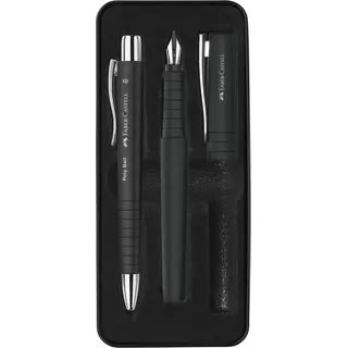 Faber-Castell Schreibset Poly Ball Pen schwarz