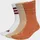 adidas Stonewash Crew Socken 3 Paar Orange/Weiß 40-42