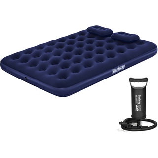 BESTWAY Doppelluftbett mit externer Handpumpe 203 x 152 x 22 cm
