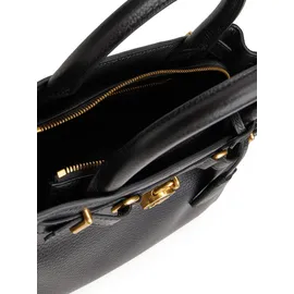 Tommy Hilfiger American Icon Mini Tote Leather Henkeltasche Leder Black