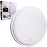 Maclean Brackets Außenleuchte LED mit PIR Bewegungsmelder 10 W IP65 1000 lm weiß