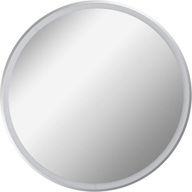 Fackelmann Spiegelelement rund, 80 cm mit umlaufender LED-Beleuchtung
