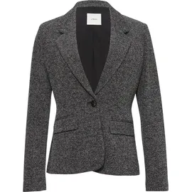 s.Oliver Schmal geschnittener Blazer aus Interlockjersey - schwarz - 34