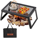 Vevor BBQ Gills Holzkohlegrill Klappgrill Tragbarer Reisegrill 6 kg Belastbar, Outdoor Faltbar Picknickgrill Campinggrill, für Terrasse, Camping, Party