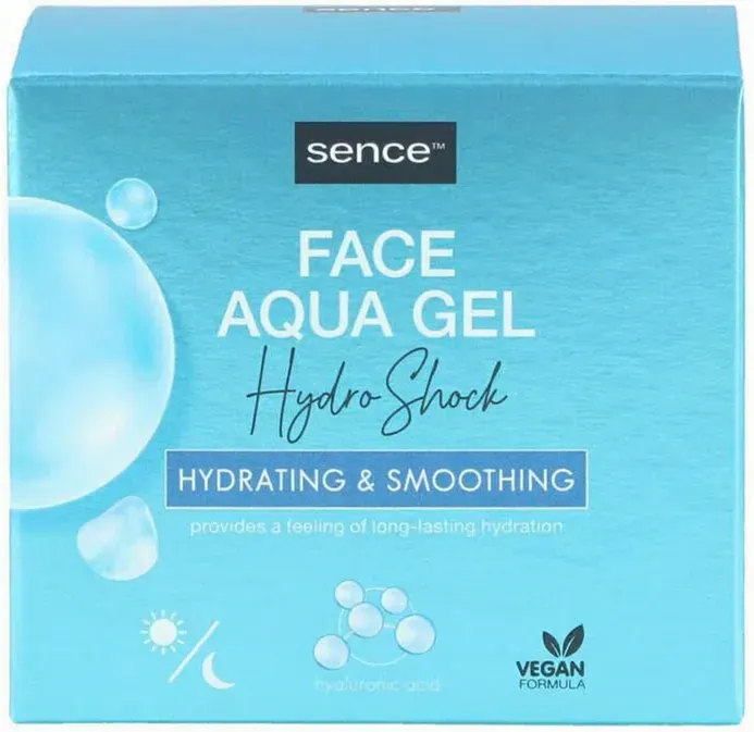 Sence Gesichts-Tagescreme 2 in 1 Aqua Gel Hydro Shock 50 ml
