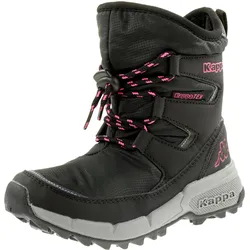 Kappa Mädchen Stiefel Winterschuh gefüttert Schwarz 260900K SCHWARZ 29