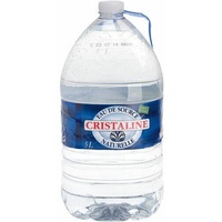 Cristaline Quellwasser ohne Kohlensäure 5 l Flasche