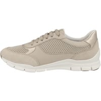 GEOX Damen D Sukie Sneaker, LT Taupe, 37 EU - 37 EU