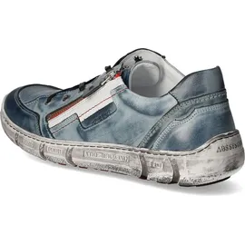 Krisbut Halbschuhe Herren Glattleder BlauGröße:44 - Blau - 44