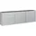 240 x 40 x 77 cm Silber