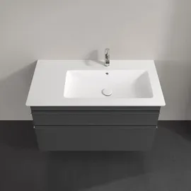 Villeroy & Boch Waschtischunterschrank 2 Auszüge 95,3 x 59 x 50,2 cm Grau