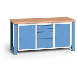 Werkbank KOVO 2x Schrank, 4x Schublade