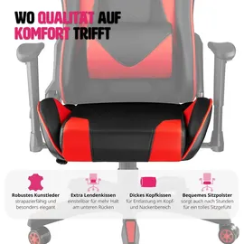 Tectake Twink schwarz/rot