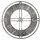 wall-art Wanduhr XL Industrial 50,0 cm Ø 50 cm silber