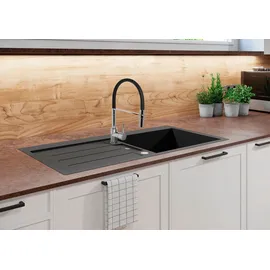 CORNAT Einhandmischer chrom/schwarz SAZ612