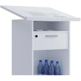 VCM my office Stehpult Melta weiß