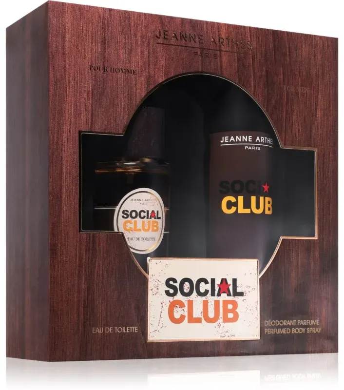 Jeanne Arthes Social Club Geschenkset für Herren