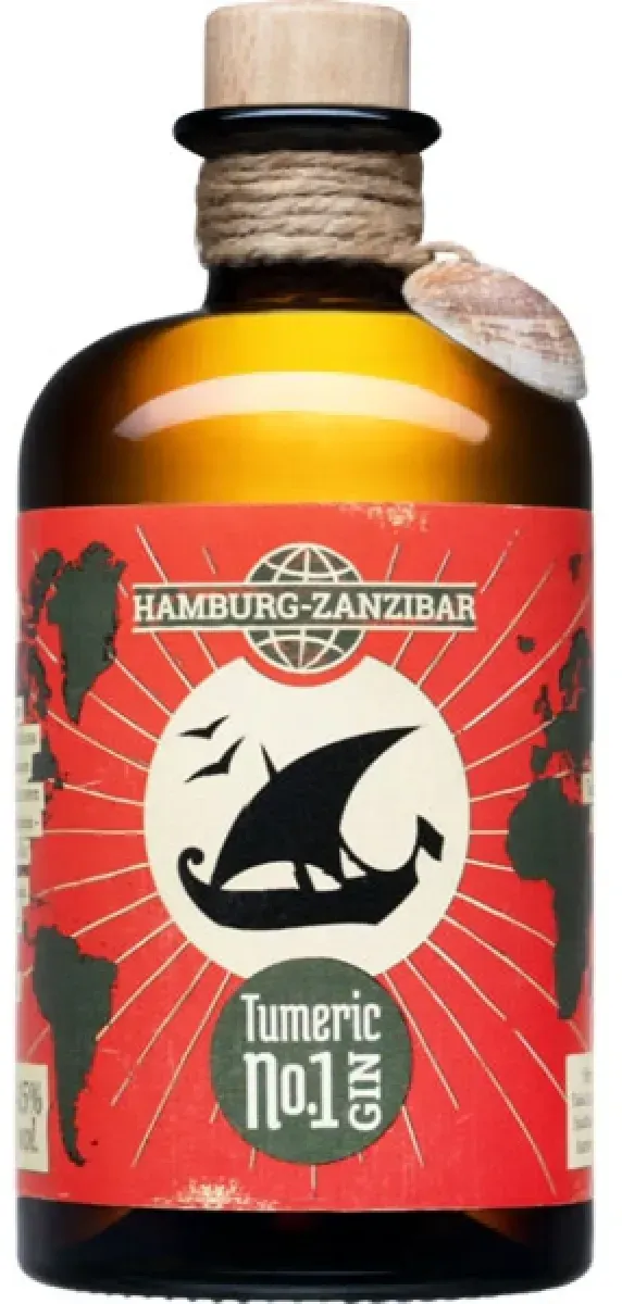 Hamburg Zanzibar Tumeric No.1 Gin 45% vol. 0,5 l