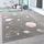 Paco Home Kinderteppich 133 x 133 cm Grau