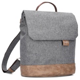 Zwei Rucksack / Backpack Olli OR80 Rucksäcke Grau Damen