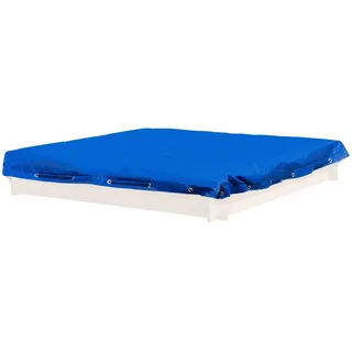Sandkastenabdeckung / Abdeckplane für Sandkasten 150x150cm blau